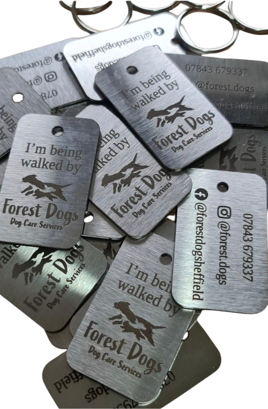 Pet ID Tags - Stainless Steel - Guaranteed For Life