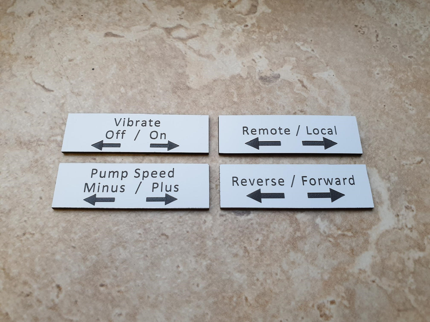 Traffolyte / Gravoply Signs & Data Plates - Custom Made To Your Specifications