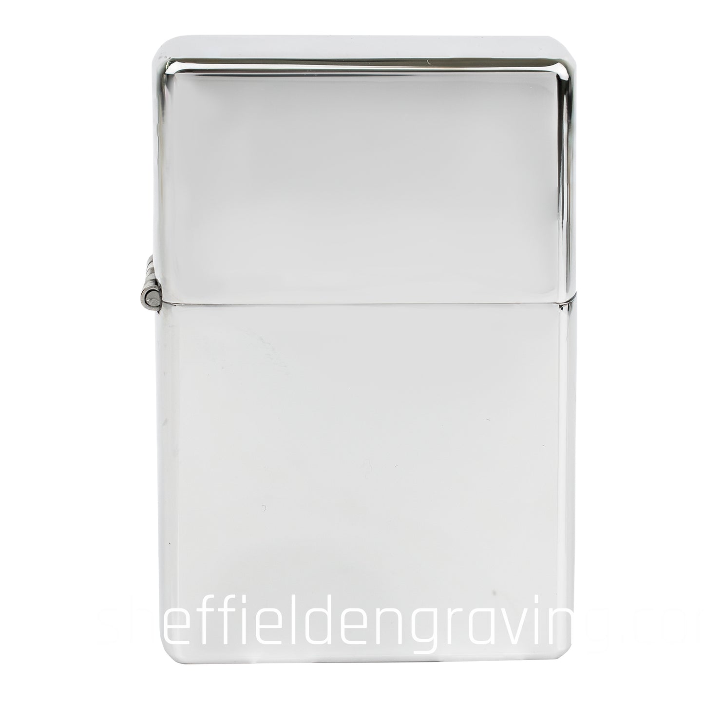 Personalised Engraved Star Lighter - Polished Chrome
