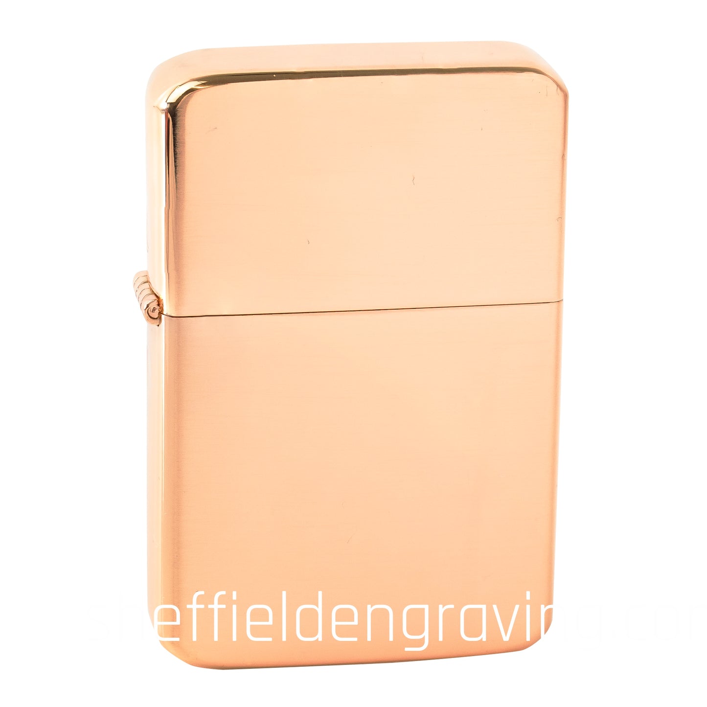Personalised Engraved Star Lighter - Polished Brass