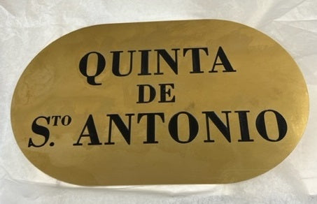Personalised Engraved Polished Brass Plaques - NO MOUNTING HOLES - EIGHTEEN Size Options