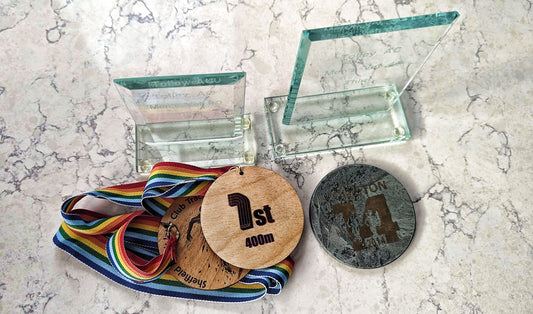 Race Medals & Race Prizes - eco-friendly and great looking options